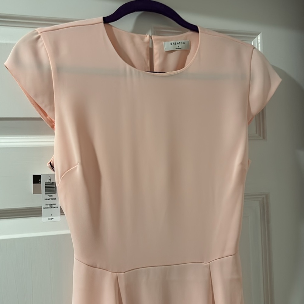 Babaton Hamptons dress soft blush pink - Picture 3 of 8